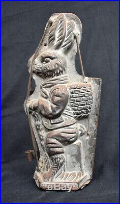 13-Vintage Bunny/Rabbit Chocolate Mold. From the estate of a collector. From US