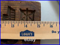 18th Century Cookie Candy Mold Chocolate Mold 19.5x5.25