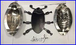 1930s Vintage Antique Chocolate Mold-Large June Bug Design-from Germany
