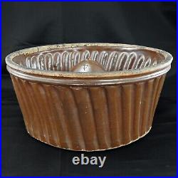 19th Century French Glazed Pottery Turks Food Mold