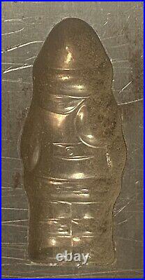 (2) Antique Bodderas Erndtebruck Germany Mold #2300 SANTA CLAUS Chocolate Mold