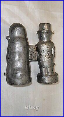 2 Antique Icecream Molds Both Marked Bride & Groom All Offers Considered