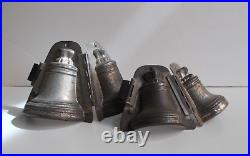 2 x Antique Anton Reiche Bell Chocolate Molds Dresden Germany