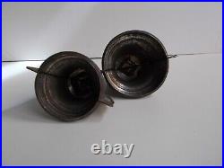 2 x Antique Anton Reiche Bell Chocolate Molds Dresden Germany