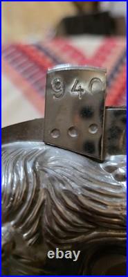 20th C. Stunning Antique Letang Fils 940 French 2-Part Hen Chocolate Mold 4.1 oz