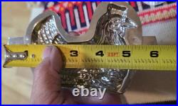 20th C. Stunning Antique Letang Fils 940 French 2-Part Hen Chocolate Mold 4.1 oz