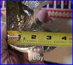 20th C. Stunning Antique Letang Fils 940 French 2-Part Hen Chocolate Mold 4.1 oz