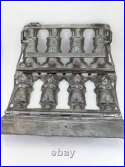 4 Mouse Chocolate Metal Mold 27121 Mickey Antique Rodda Candy Co Anton Reiche