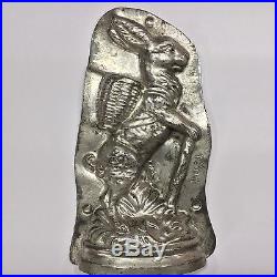6 INCH Anton Reiche Rabbit Easter Bunny Antique Chocolate Mold Mould Chocolat