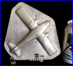 A3 Letang 4656 Airplane Plane Twin Engine Dc-3 Antique Chocolate Mold