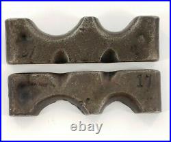 ANTIQUE #17 MILLS Cast Iron 3 Rabbit Bunny EASTER Candy Chocolate Mold VTG