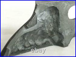 ANTIQUE #42 T MILLS CLEAR TOY HARD CANDY MOLD 2 Laying SHEEP LAMB CHOCOLATE