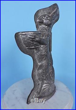 Antique Anton Reiche Made In Germany Large Standing Rabbit Chocolate Mold
