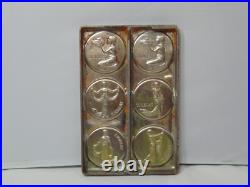 ANTIQUE ANTON REICHE TJOKLAT DANCERS CHOCOLATE MOLD FAMOUS DUTCH CHOCOLATE Rare