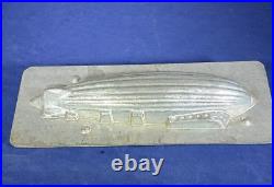 ANTIQUE HINDENBURG AIRSHIP ICE CREAM or CHOCOLATE MOLD