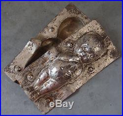 ANTIQUE METAL CHOCOLATE MOLD MOULD n° 3610 Kitchen