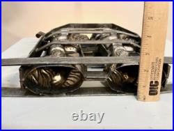 ANTIQUE METAL CHOCOLATE MOLD TWO BUNNIES 13 TALL by 4 WIDE by 2 THICK ANTIQUE METAL CHOCOLATE MOLD TWO BUNNIES 13 TALL by 4 WIDE by 2 THICK