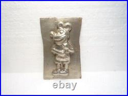 ANTIQUE MICKEY MOUSE CHOCOLATE CANDY MOLD OBERMANN EXTREMELY RARE 1930s