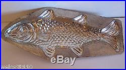 ANTIQUE VINTAGE FISH CHOCOLATE MOLD. MADE BY LETANG PARIS, FRANCE 9 long
