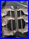 ANTIQUE-VINTAGE-HINGED-3-BUNNY-RABBITS-EASTER-CHOCOLATE-MOLD-METAL-6-Tall-01-qcd
