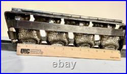 ANTIQUE VINTAGE HINGED 4 LAMBS EASTER CHOCOLATE MOLD METAL 3 3/4 Tall ANTIQUE VINTAGE HINGED 4 LAMBS EASTER CHOCOLATE MOLD METAL 3 3/4 Tall