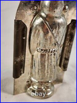 ANTIQUE VINTAGE SANTA CHOCOLATE MOLD 6'' LeTang Paris, France No. 150 FastShip