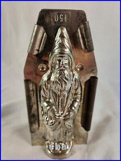 ANTIQUE VINTAGE SANTA CHOCOLATE MOLD 6'' LeTang Paris, France No. 150 FastShip