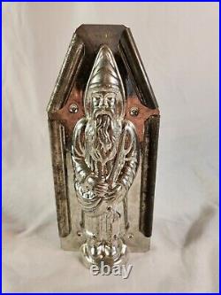 ANTIQUE VINTAGE SANTA CHOCOLATE MOLD 8'' LeTang Paris, France No. 200