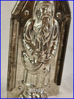 ANTIQUE VINTAGE SANTA CHOCOLATE MOLD 8'' LeTang Paris, France No. 200 ANTIQUE VINTAGE SANTA CHOCOLATE MOLD 8'' LeTang Paris, France No. 200