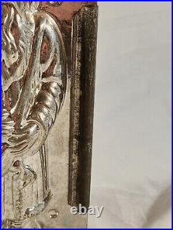 ANTIQUE VINTAGE SANTA CHOCOLATE MOLD 8'' LeTang Paris, France No. 200 ANTIQUE VINTAGE SANTA CHOCOLATE MOLD 8'' LeTang Paris, France No. 200