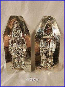 ANTIQUE VINTAGE SANTA CHOCOLATE MOLD 8'' LeTang Paris, France No. 200 ANTIQUE VINTAGE SANTA CHOCOLATE MOLD 8'' LeTang Paris, France No. 200