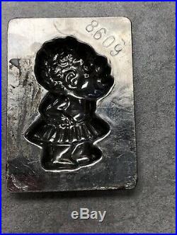 ANTIQUE Vintage RARE H. WALTER BERLIN African Man CHOCOLATE/CANDY MOLD # 8609