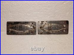 ANTIQUE ZEPPELIN CHOCOLATE CANDY MOLD 1910s