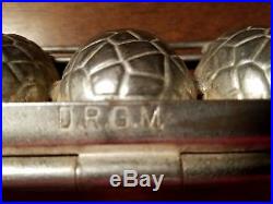 ANTON REICHE Antique Chocolate Easter Eggs Hinged Mold. Dresden Germany. 5578