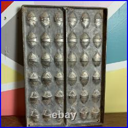 ANTON REICHE TJOKLAT ANTIQUE CHOCOLATE CANDY MOLD 36 Piece Shells