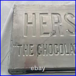 Antique 100+ Yr Old Hershey's 5lb Chocolate Mold Pan The Chocolate That is Pure