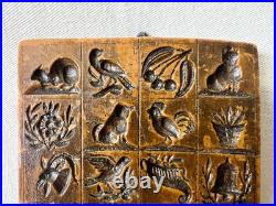 Antique 1850's GermanHand Carved Marzipan Wax Cookie Mold With 20 Pictures Antique 1850's GermanHand Carved Marzipan Wax Cookie Mold With 20 Pictures