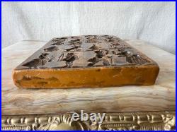 Antique 1850's GermanHand Carved Marzipan Wax Cookie Mold With 20 Pictures Antique 1850's GermanHand Carved Marzipan Wax Cookie Mold With 20 Pictures