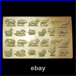 Antique 1887 French Animal Chocolate Mold Mould Sommet Marked & Dated