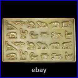 Antique 1887 French Animal Chocolate Mold Mould Sommet Marked & Dated