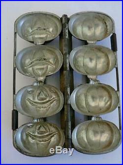 Antique 1929 Anton Reiche 17688 Halloween Pumpkin Jol Chocolate Mold