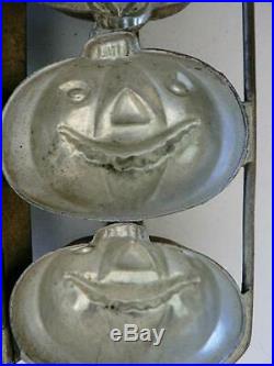 Antique 1929 Anton Reiche 17688 Halloween Pumpkin Jol Chocolate Mold