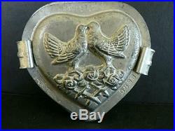 Antique 1934 Anton Reiche 6899 Heart Valentines Lovebird Box Chocolate Mold
