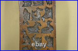 Antique 19th C Carved Dutch Cookie / Sugar / Marzipan / Chocolate Mold