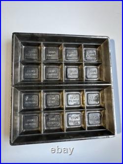 Antique A. M. New York Candy Mold Pure Chocolate Bar Mold 7x6.5 Vintage AMC Antique A. M. New York Candy Mold Pure Chocolate Bar Mold 7x6.5 Vintage AMC