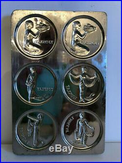 Antique ANTON REICHE TJOKLAT DANCERS Chocolate Mold. Famous Dutch Chocolate