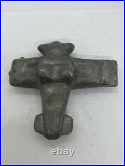 Antique Airplane Plane #1132 Pewter Chocolate Candy Ice Cream Mold