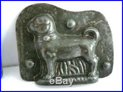 Antique Anton Reiche 6881 Standing Pug Dog Chocolate Mold