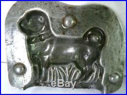 Antique Anton Reiche 6881 Standing Pug Dog Chocolate Mold