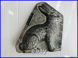 Antique Anton Reiche Dresden Classic Chocolate Easter Bunny 8 Mold